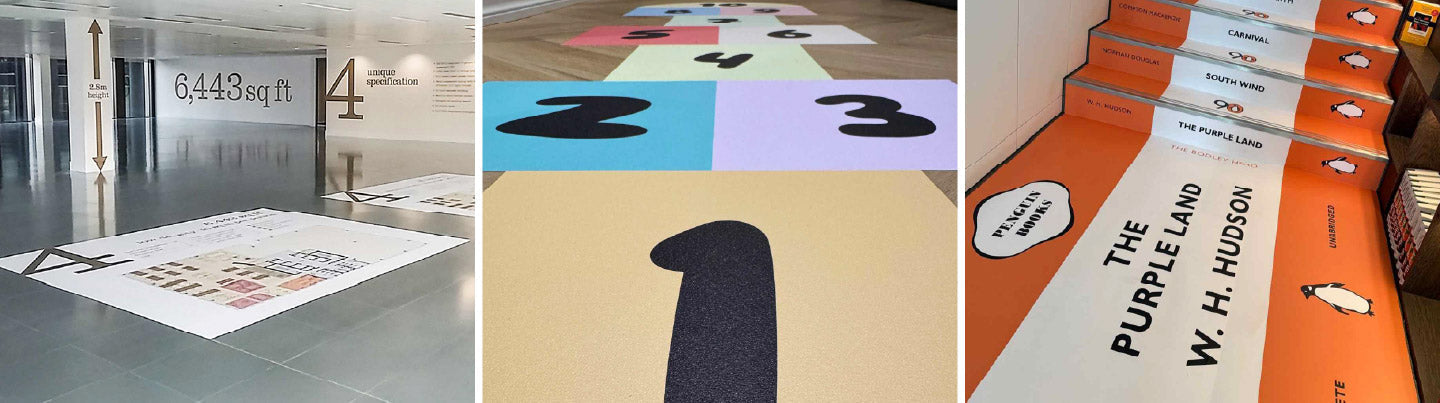 高粘性地板贴纸